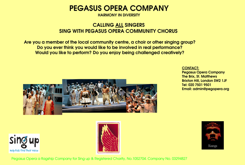 Community Chorus Flyer